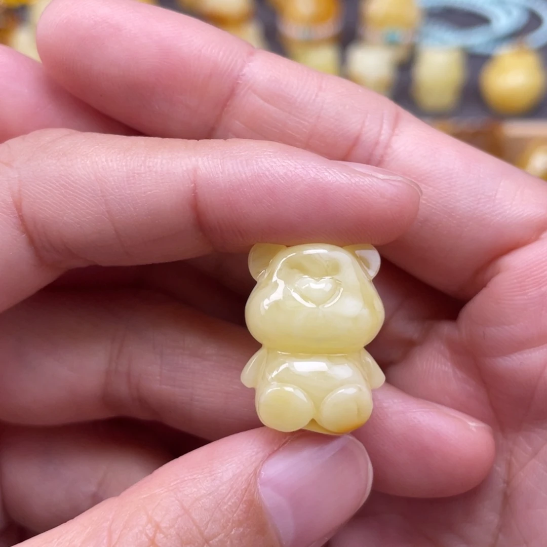 裸石琥珀未镶嵌蜜蜡