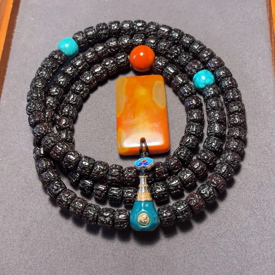 金刚菩提吊坠黑金刚10mm