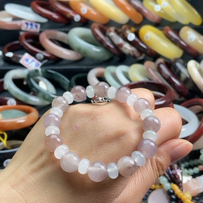 【闪购商品】石英质玉手链未镶嵌浔**棠