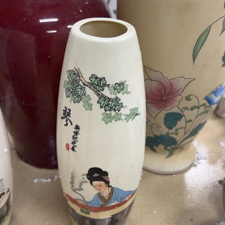 瓷片微瑕陶瓶。。。。。。。。。。。、