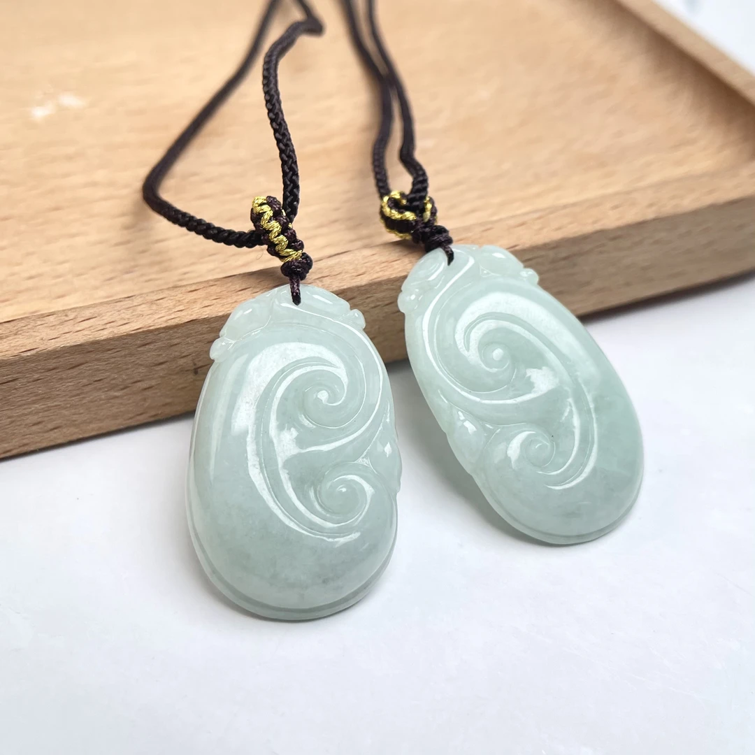 菲菲珠宝好*翡翠如意吊坠~多样性发一