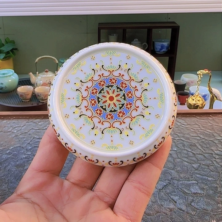 青花瓷器茶具茶叶罐旅行套装