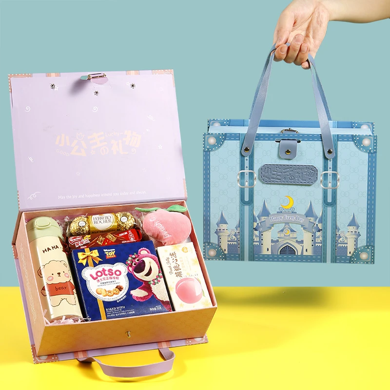 儿童生日十周岁伴手礼喜糖成品套装高档宝宝满月手工回礼诞生喜饼