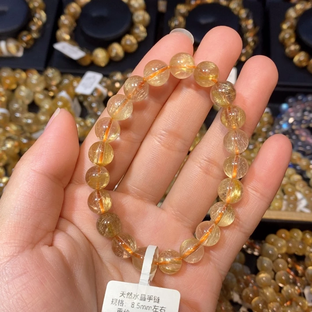 水晶手链未镶嵌…*手链8.5mm