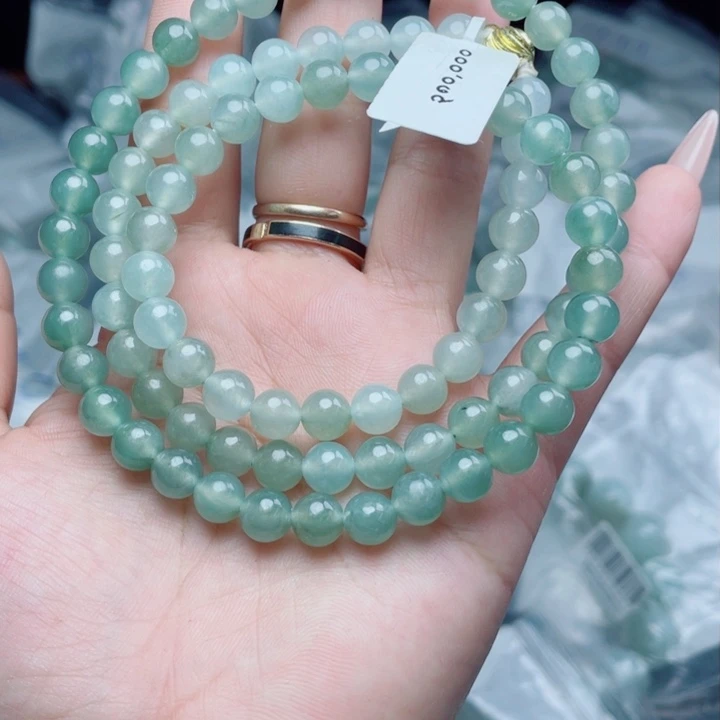 未镶嵌定制翡翠珠串
