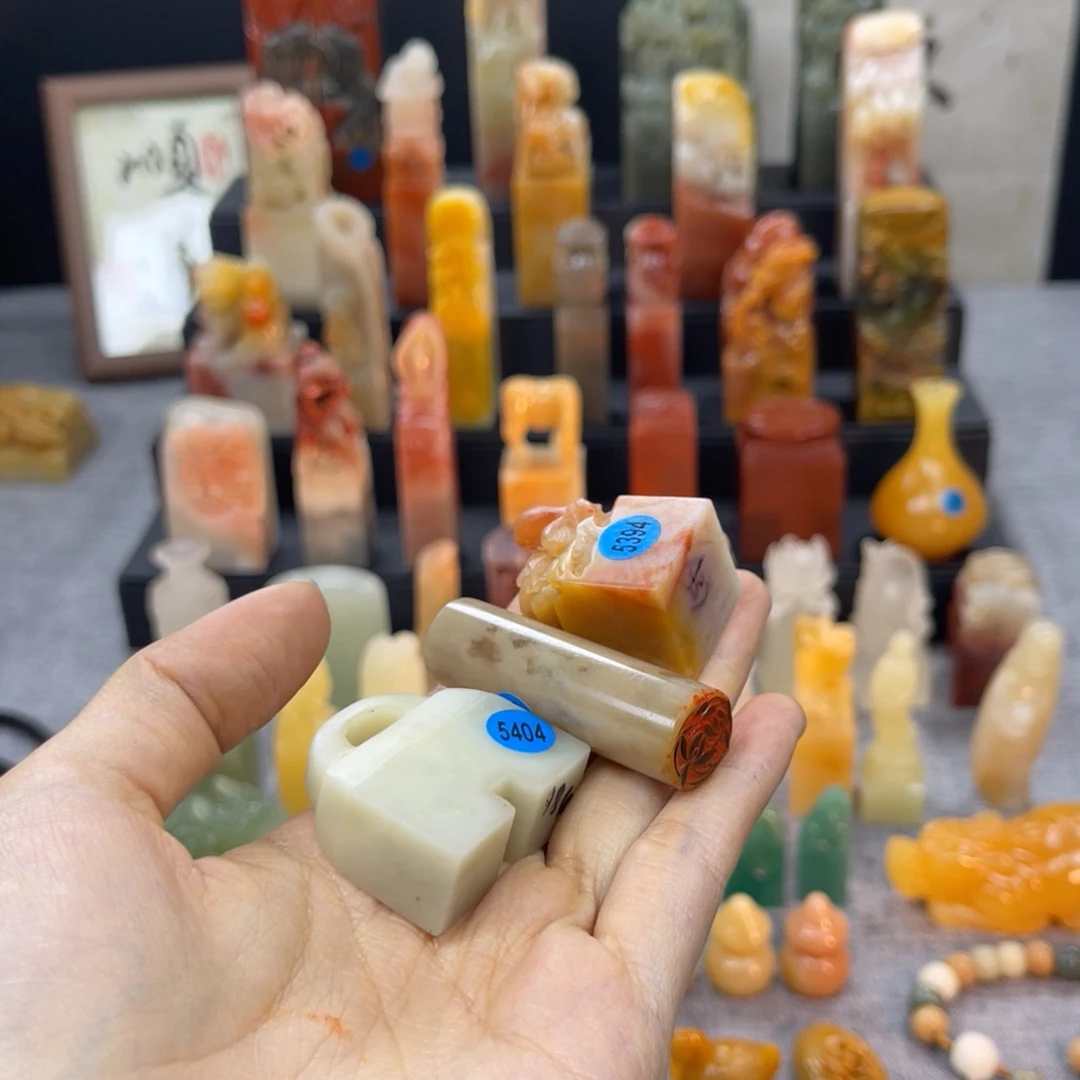 悟***空印石寿山石5404。5394   5399