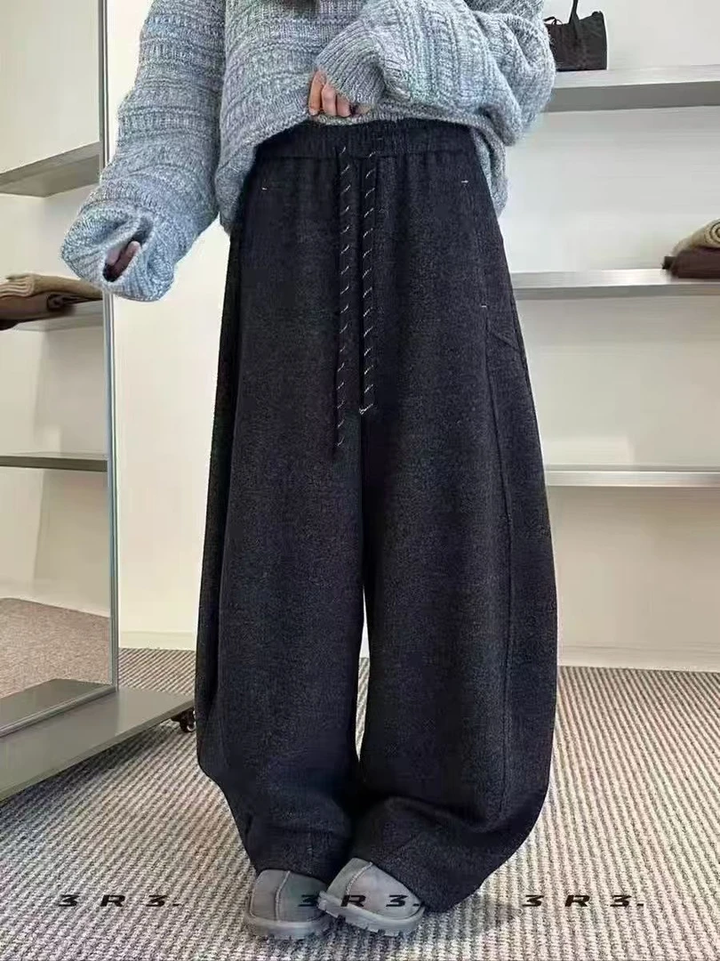 532女士青花瓷超厚超秘弯刀裤