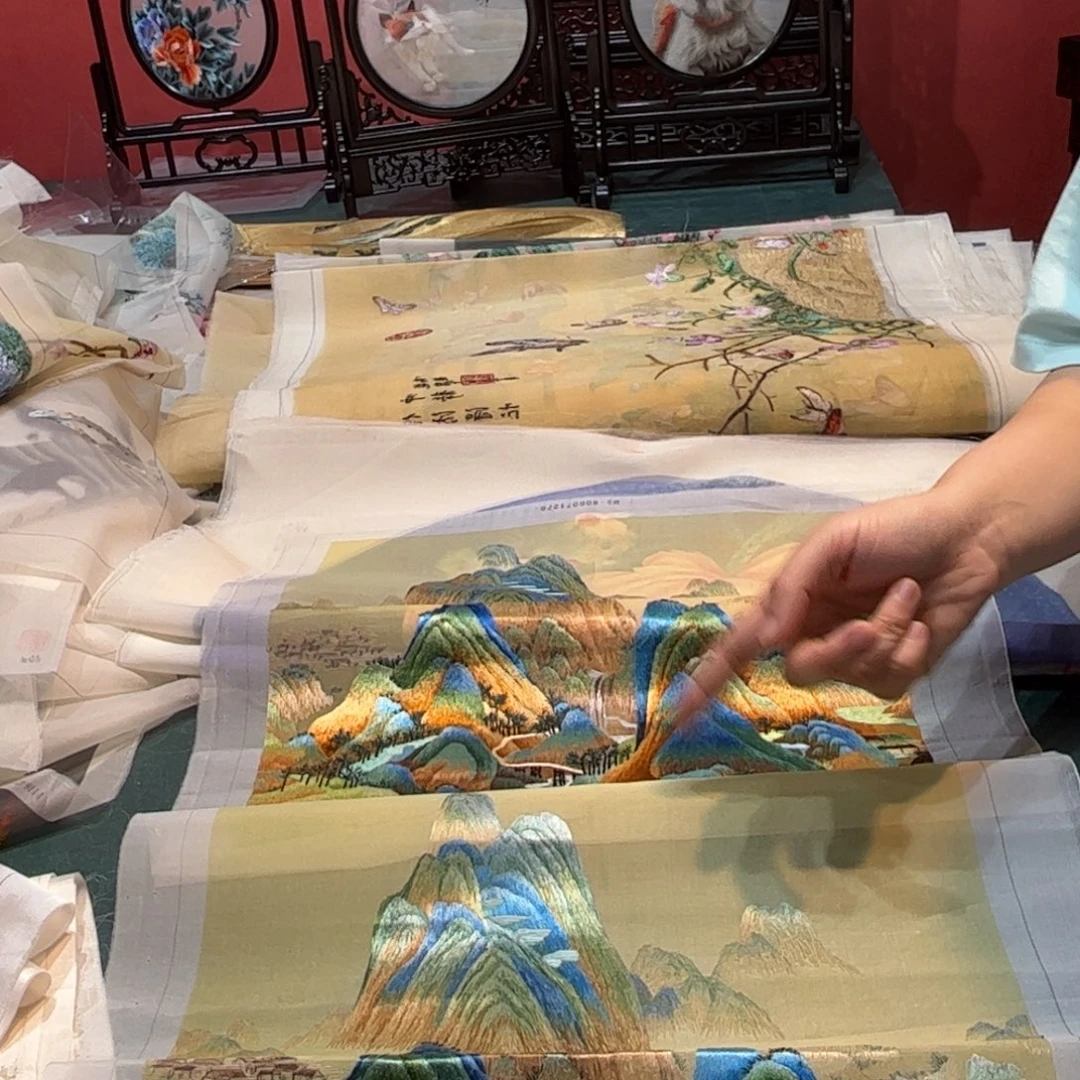织绣纯手工打造全网最高性价比