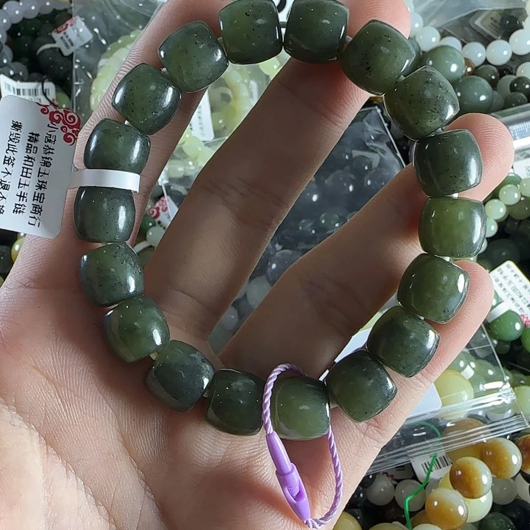 和田玉手链未镶嵌65