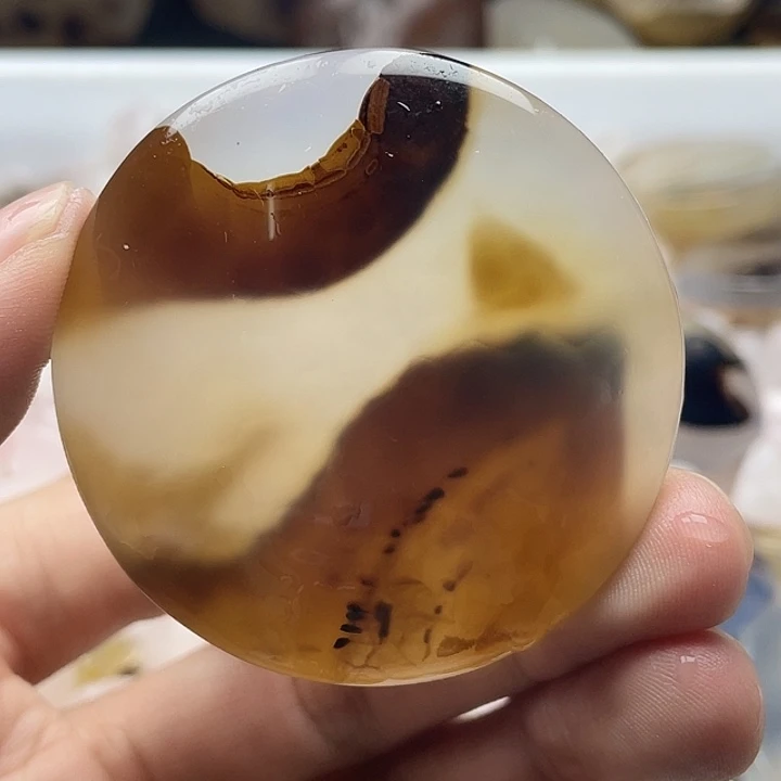 玛瑙/玉髓合金颈饰