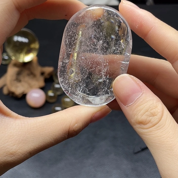 水晶珠宝半成品未镶嵌54水晶石