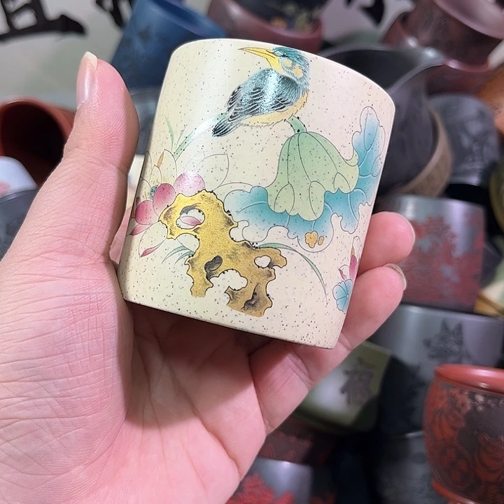 茶杯紫砂全手工紫砂 主人杯