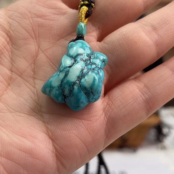 未镶嵌绿松石珠宝奇石