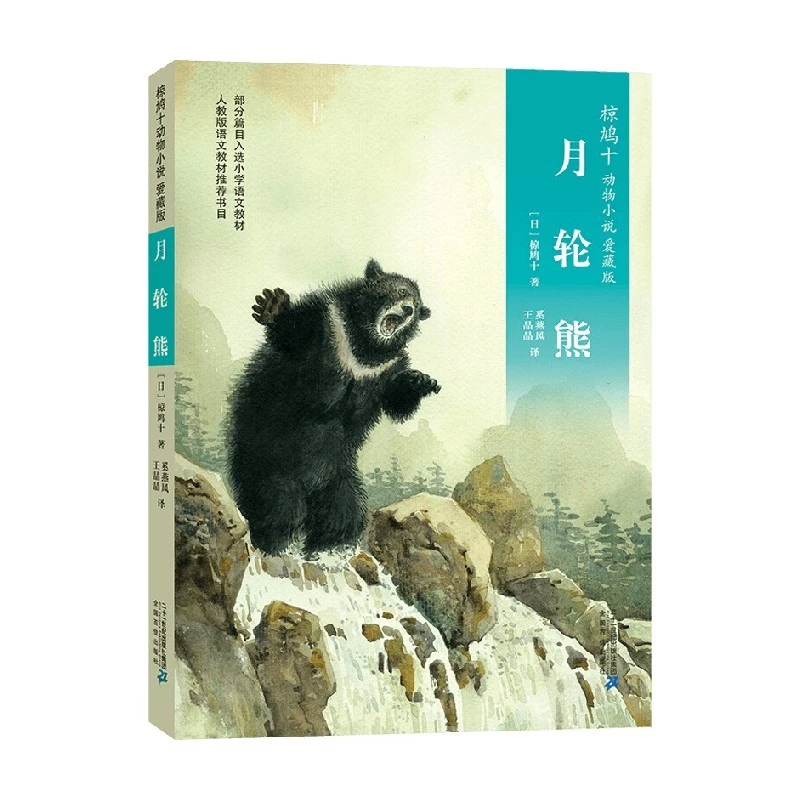 椋鸠十动物小说 爱藏本01 月轮熊 11-14岁 椋鸠十 著 儿童文学