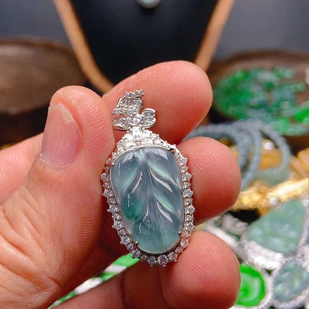 翡翠吊坠(不含链)未镶嵌433吊坠