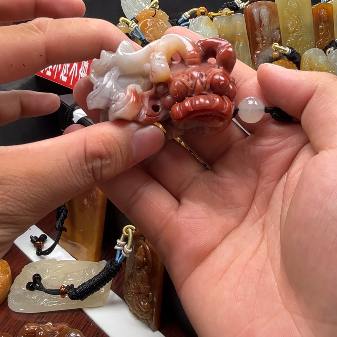 石英质玉（黄龙玉）未镶嵌多样性发货，发其一