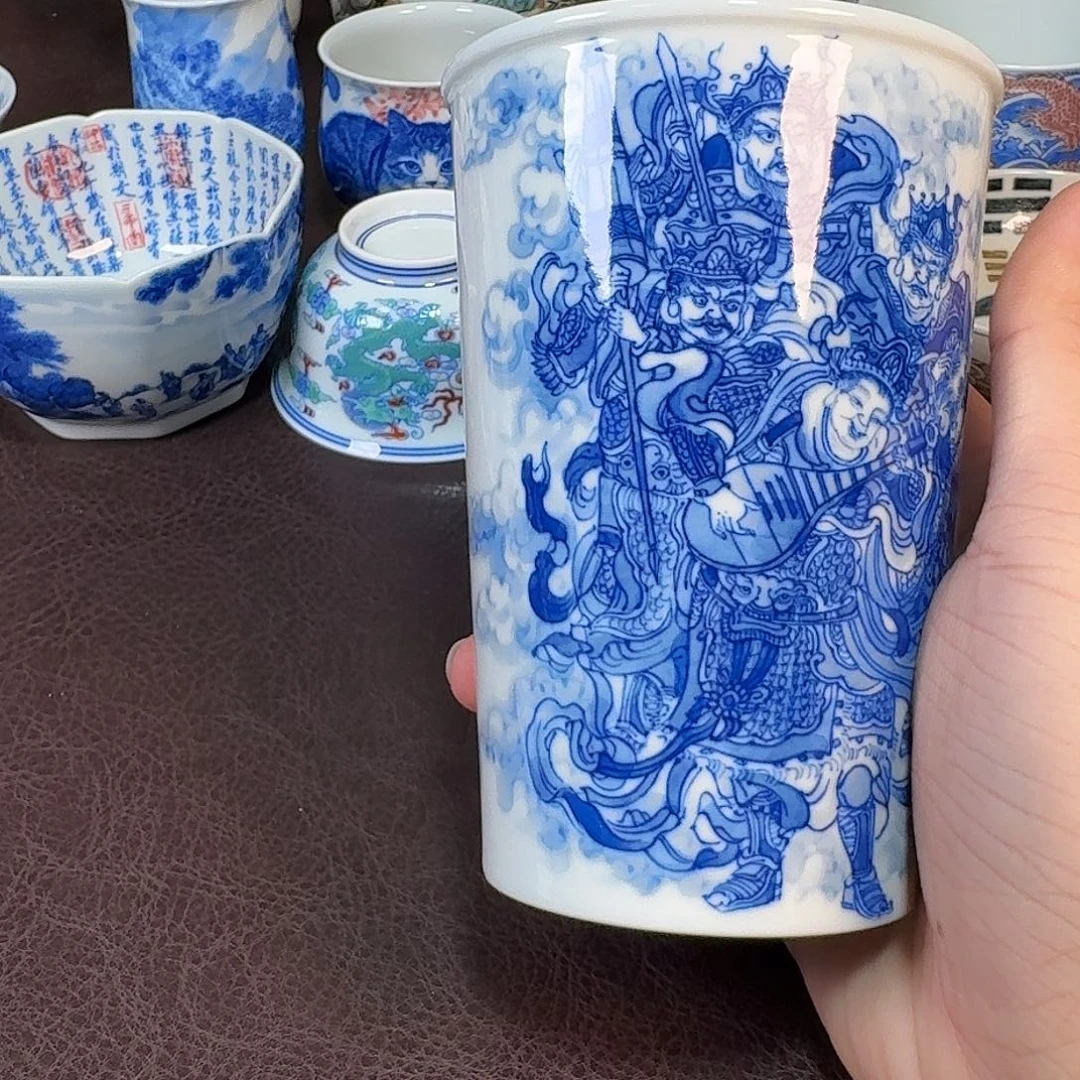 6***馍现代景德镇陶瓷杯