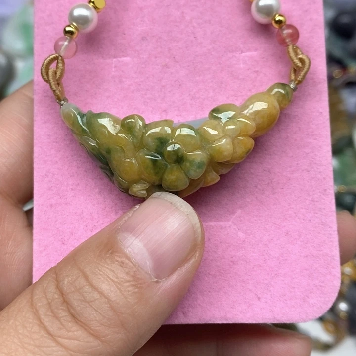 翡翠未镶嵌颈饰14号