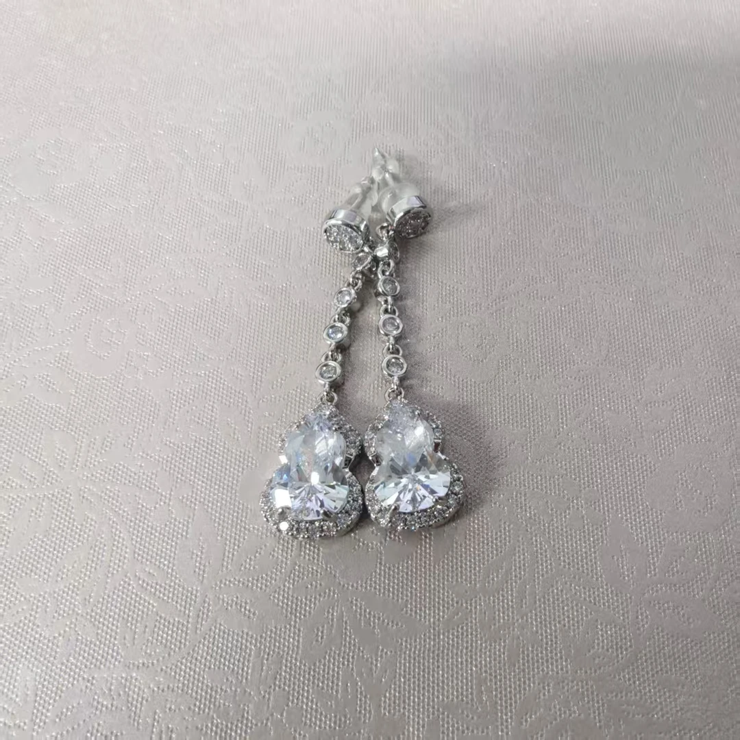 【ANNA严选】时尚精美高级精美白首饰K293