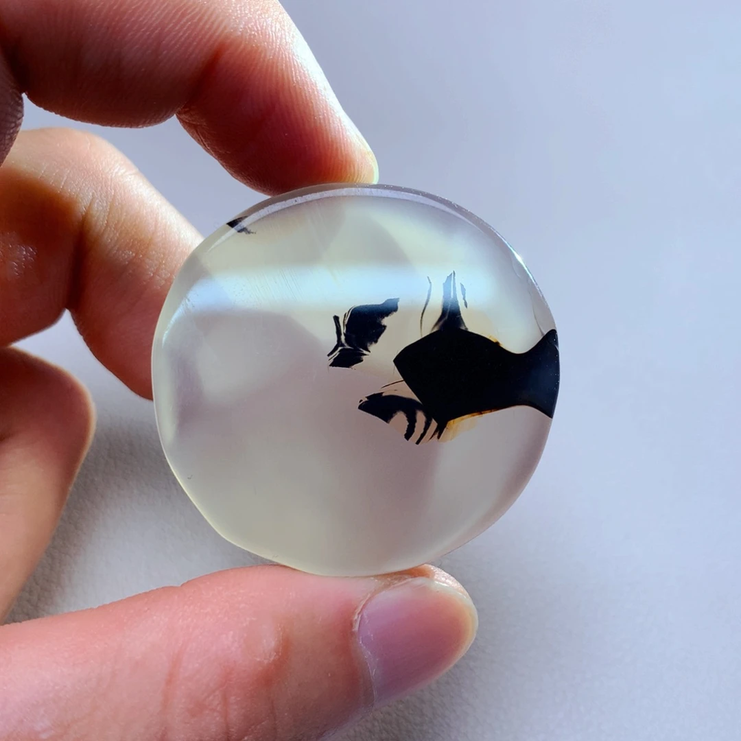 玛瑙/玉髓吊坠(不含链)未镶嵌游**国