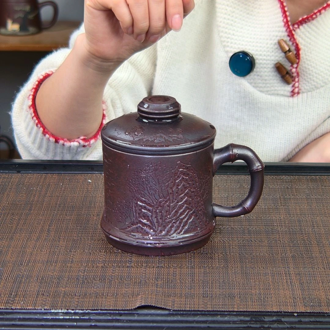 紫砂茶杯高货放漏