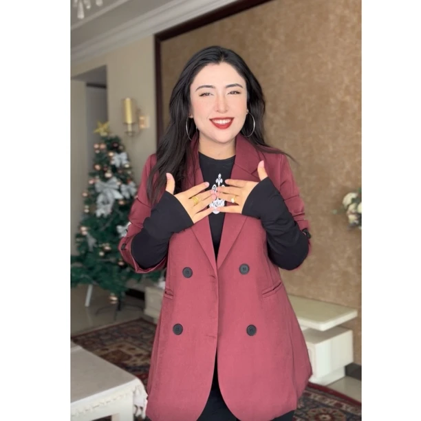 大码女装春季韩版休闲时尚百搭气质女士小西装外套女