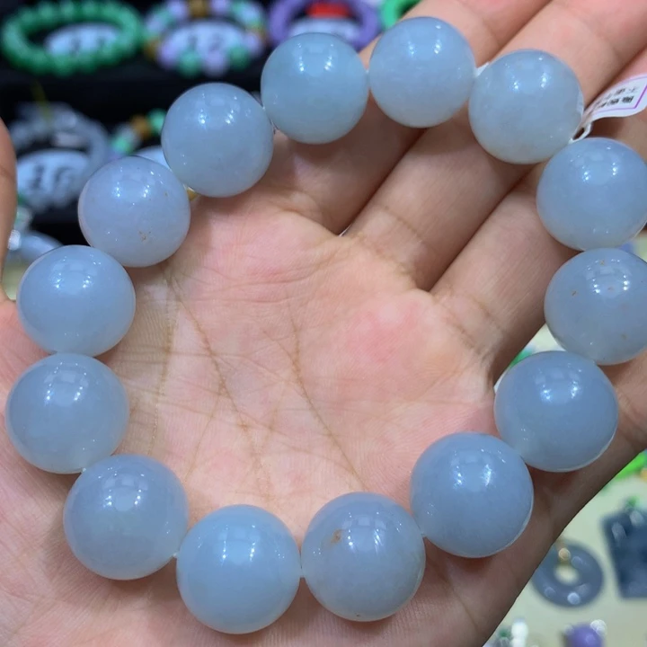 翡翠未镶嵌手链翡翠15