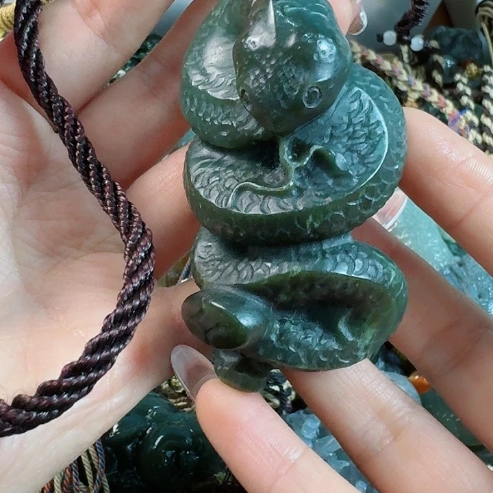 和田玉把件未镶嵌