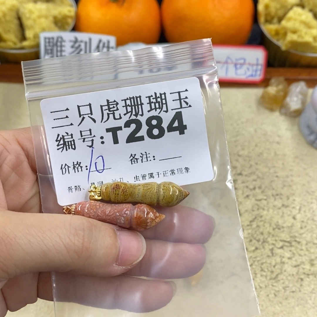 硅化珊瑚（珊瑚玉）1未镶嵌丁*