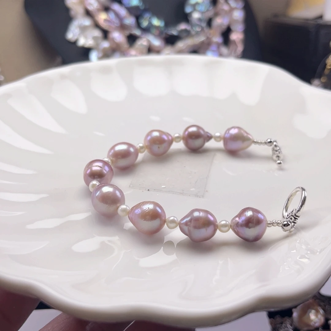 未镶嵌淡水珍珠手链【纯恬】