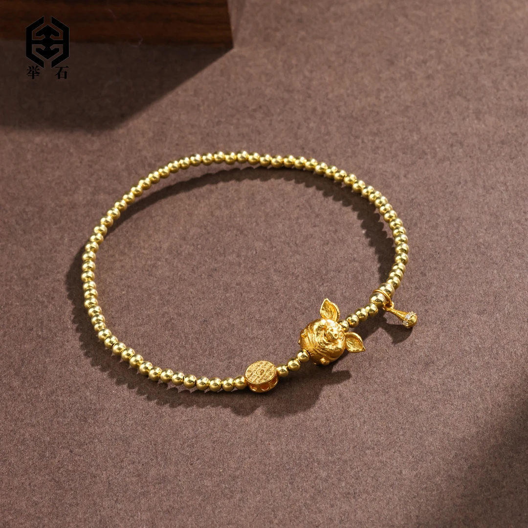 925银银制品 【举石精选】X0716-1233-32629个性手串（一件/多样性）v