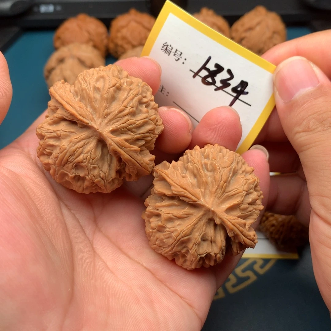 把件文玩核桃44全品苹果1834