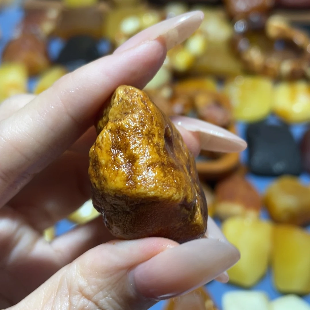 哥***”未镶嵌定制蜜蜡波罗的海琥珀蜜蜡原石