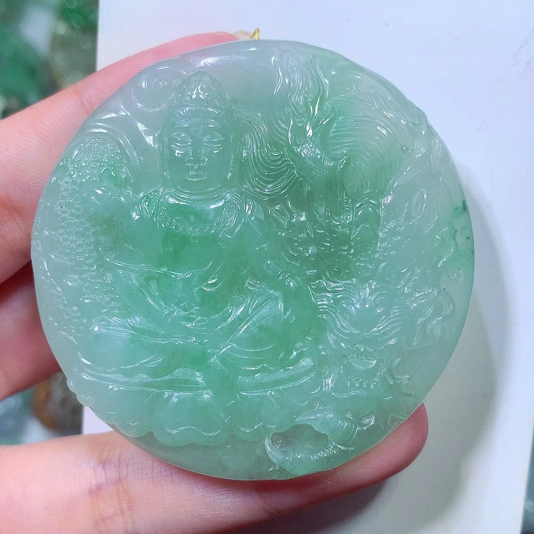 吊坠(不含链)未镶嵌翡翠