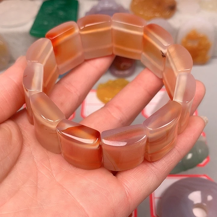 玛瑙/玉髓颈饰未镶嵌孤****〉