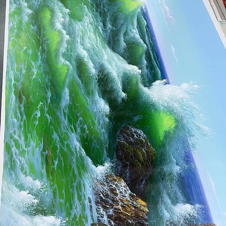 油画好仔仔细细好影子