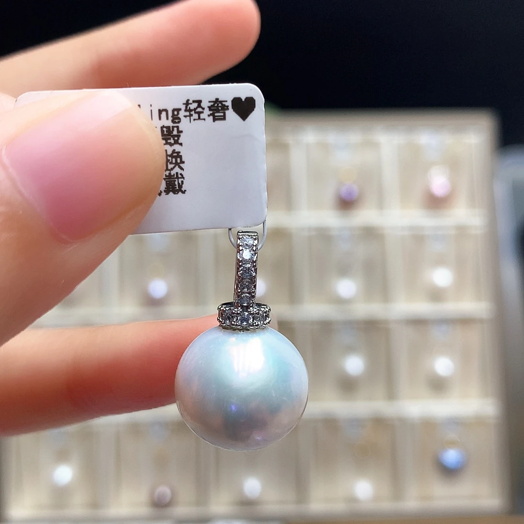 淡水珍珠合金颈饰