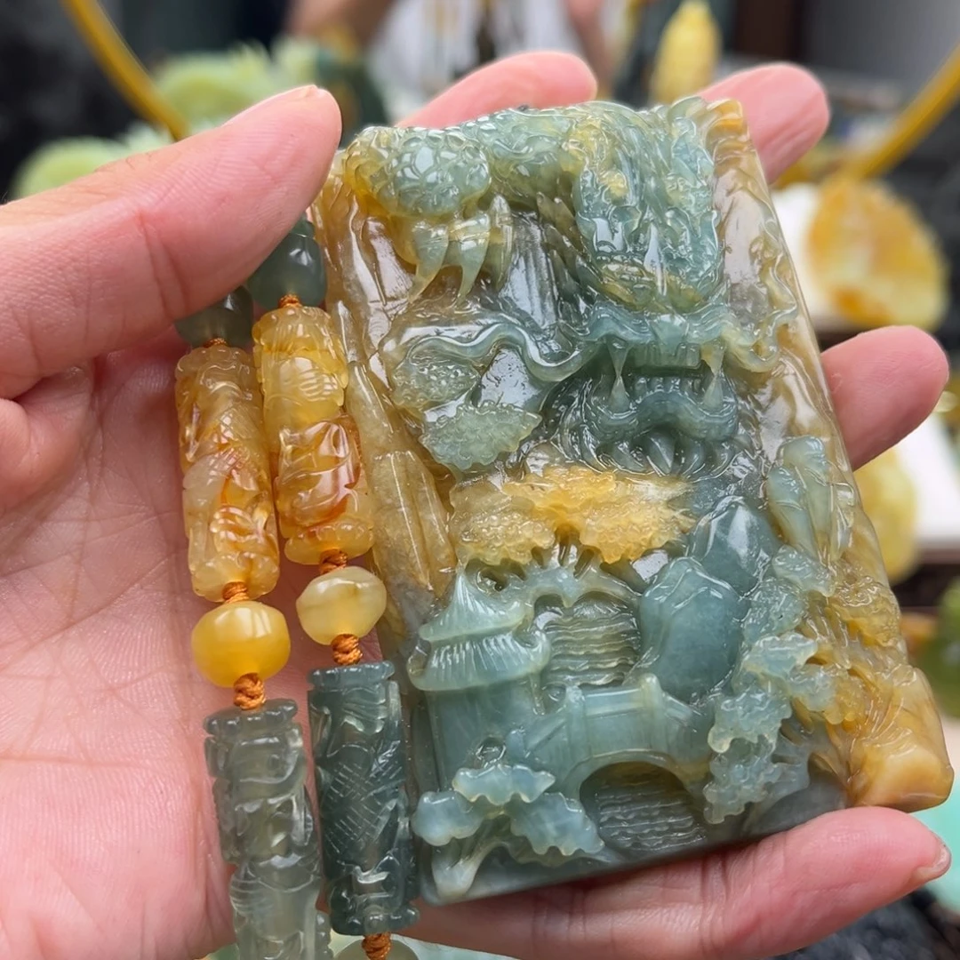 闯***三岫玉未镶嵌挂件挂件