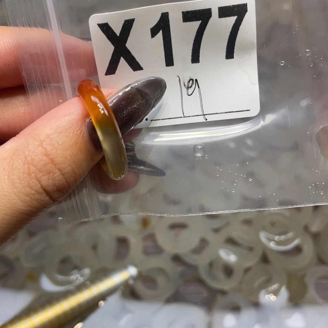 玛瑙/玉髓未镶嵌戒指177