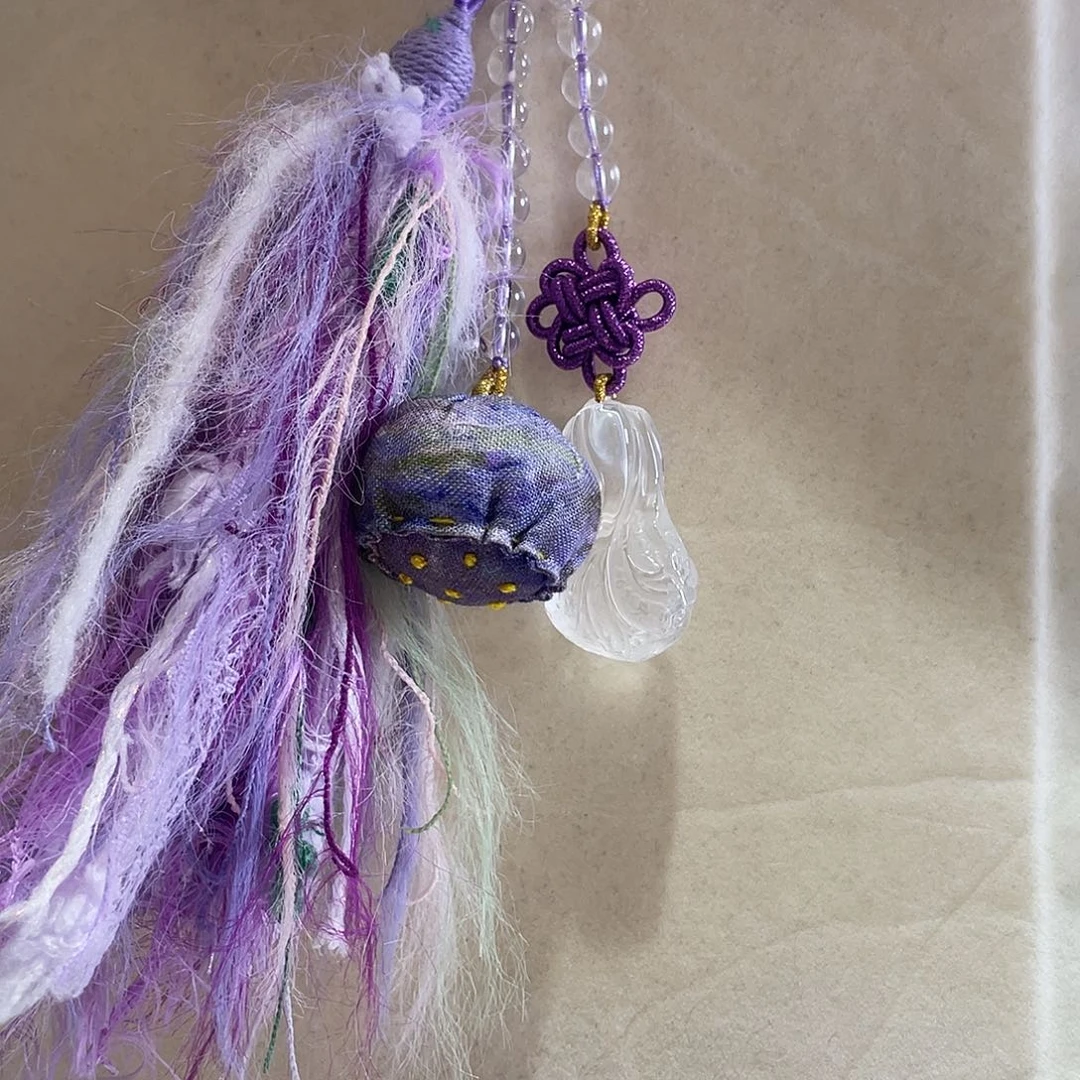 未镶嵌车挂紫晶大气款