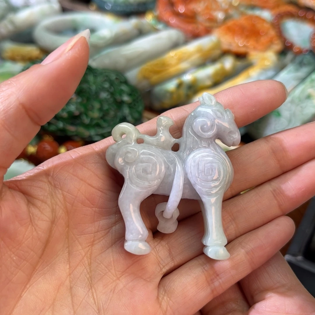 翡翠颈饰未镶嵌待编款