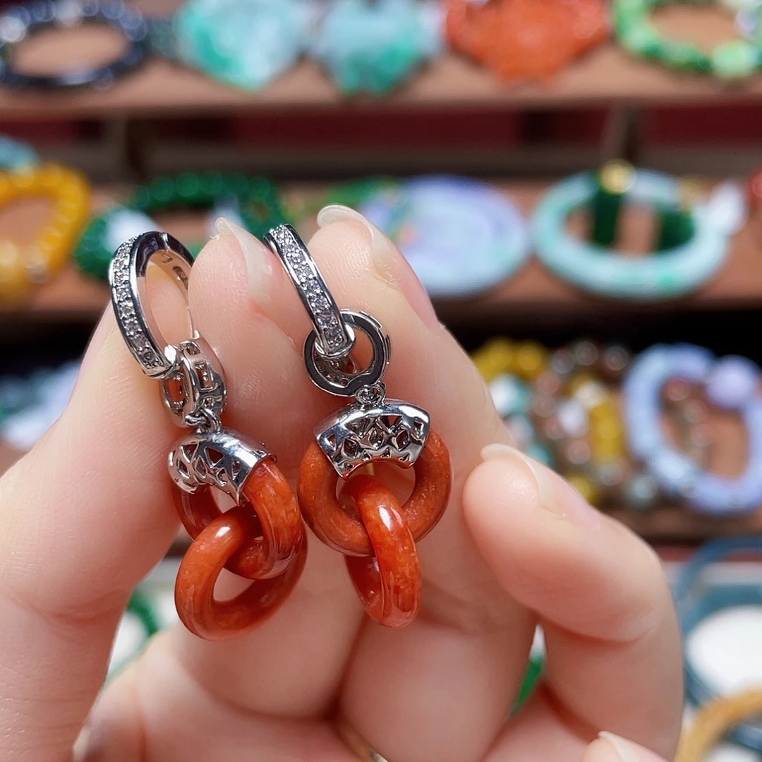 翡翠未镶嵌手链饰品