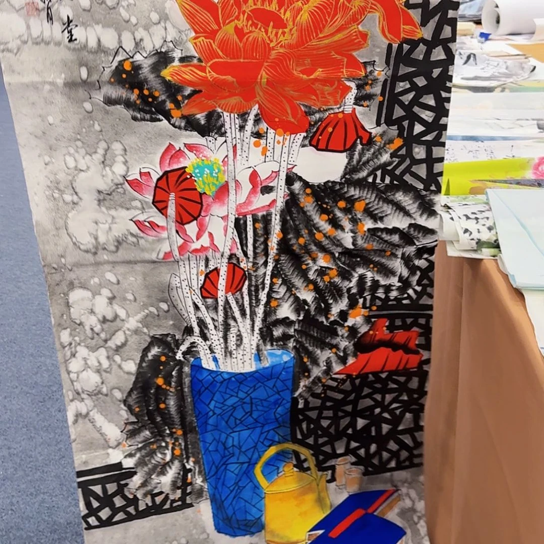 国画事事如意万事如意万事如意