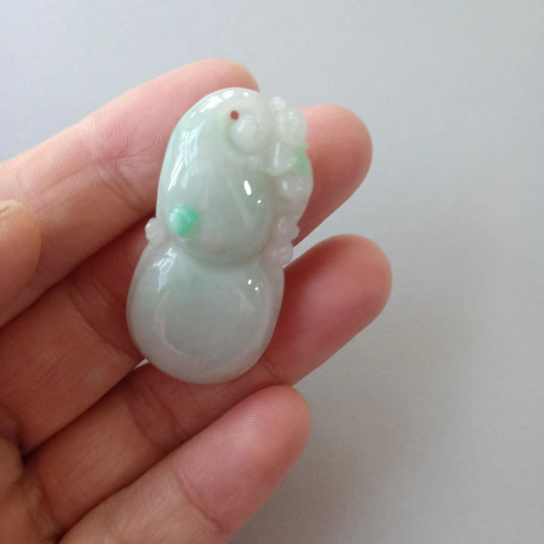 10天然缅甸翡翠葫芦