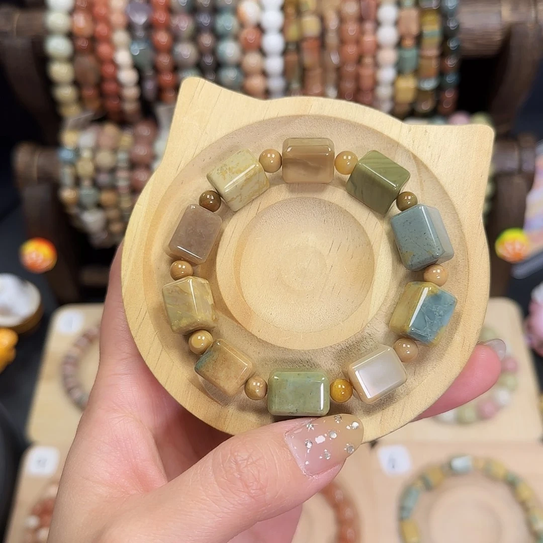 玛瑙/玉髓手串未镶嵌呼呼10