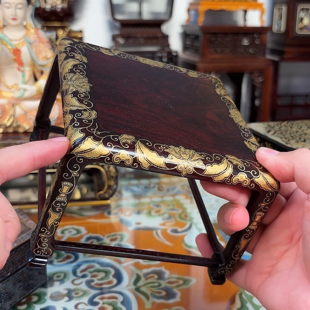 豆***哥紫檀木类成套家具小叶紫檀底座