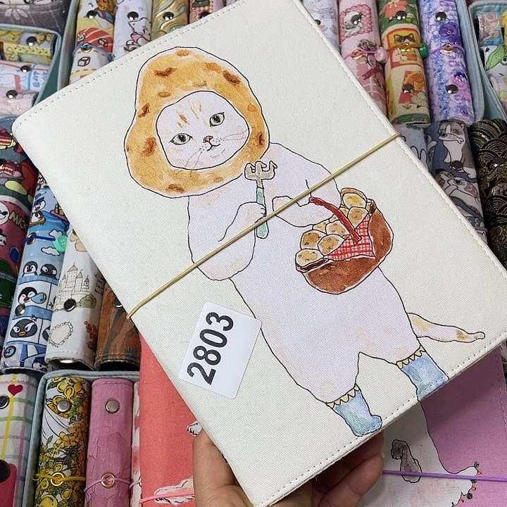 织绣A5 活页不加纸2803