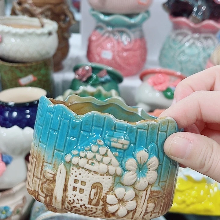 多肉花盆满10元包邮