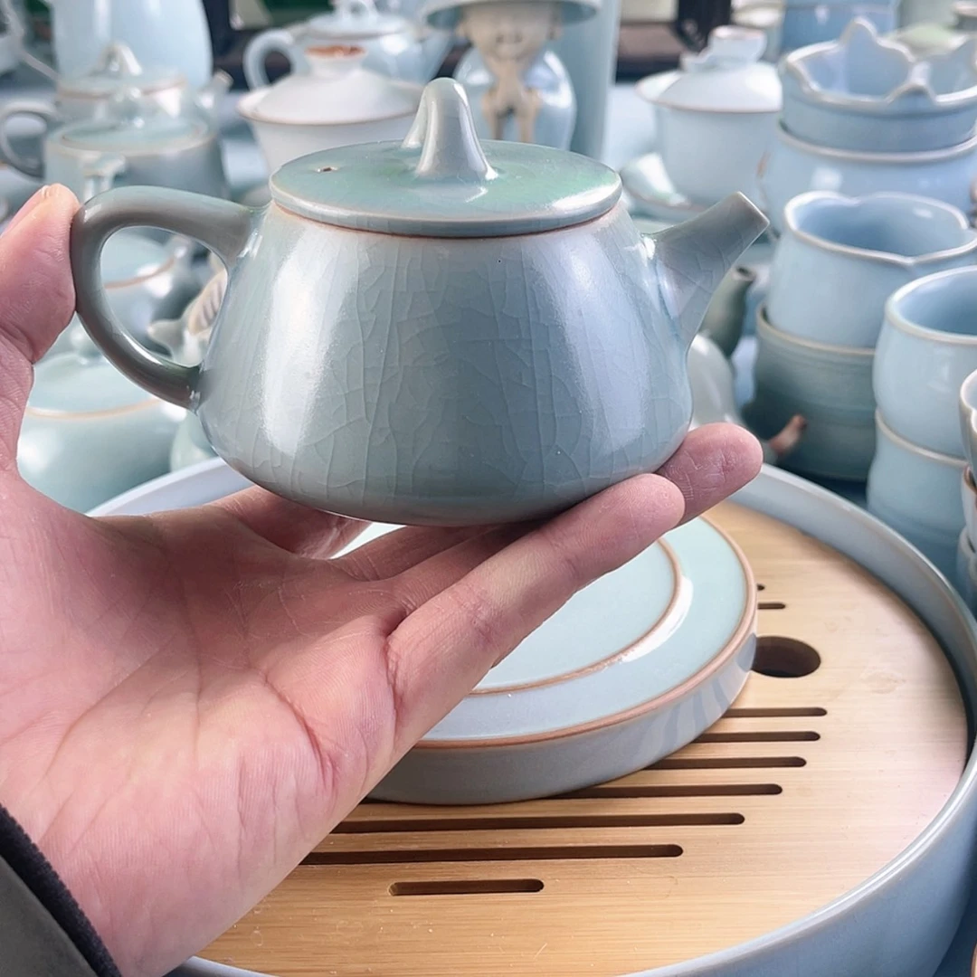 【闪购商品】由**始纯矿石一级品石瓢壶～
