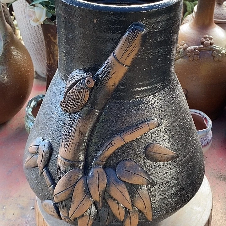 花盆紫砂紫砂14.32无孔